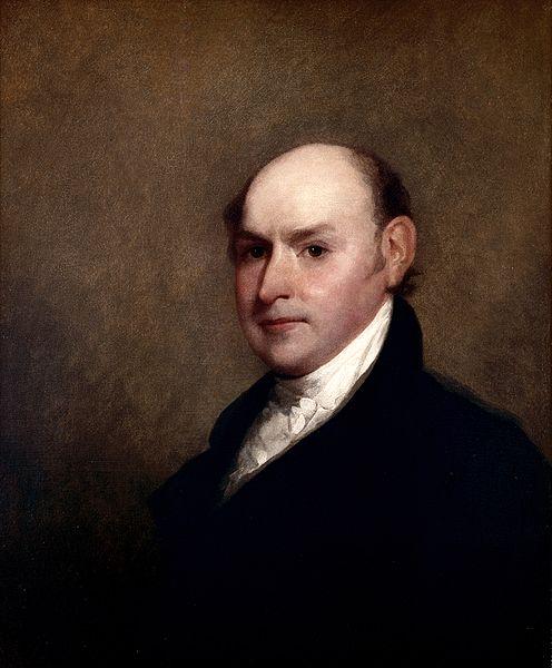 Gilbert Stuart John Quincy Adams oil painting picture